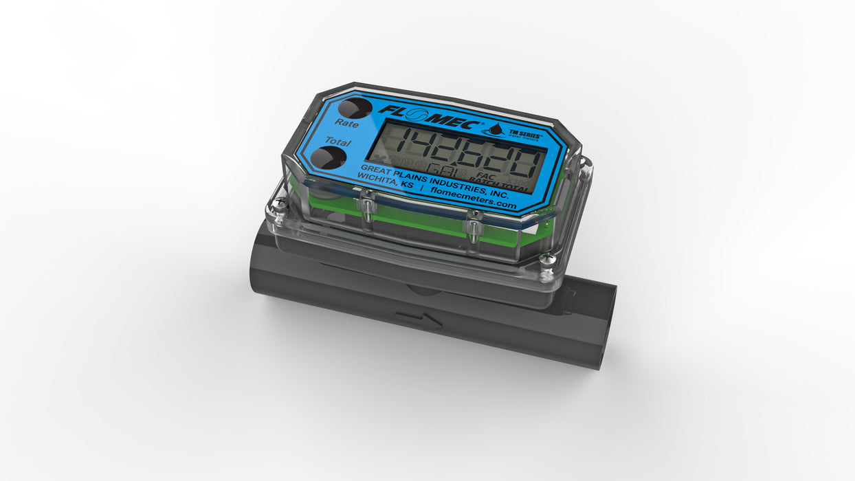 3/4 in TM Series Water Meter with Spigot Connections